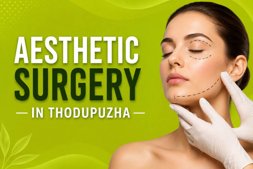 Aesthetic Surgery in Thodupuzha consultation with facial enhancement planning